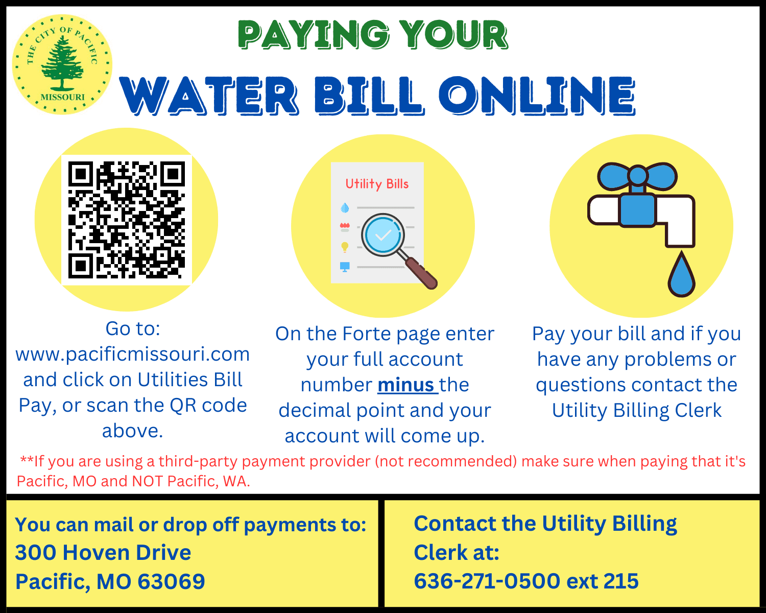 Paying Your Water Bill Online